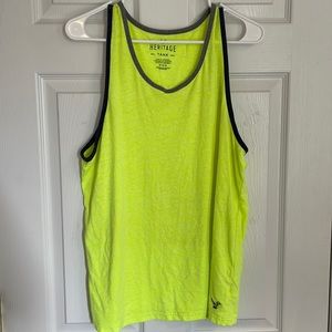 American Eagle Men’s Tank Top, Neon, Size M